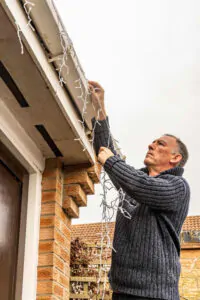 How To Hang Christmas Lights Without Damaging Gutters-Sout Shore Roofing Pros